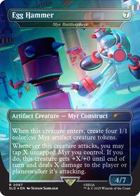 Egg Hammer - Myr Battlesphere (Rainbow Foil) (2097) [Secret Lair Drop Series]