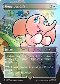 Generous Gift (2088) (Rainbow Foil) (2088) [Secret Lair Drop Series]