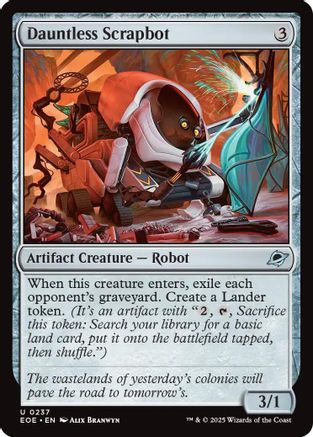 Dauntless Scrapbot (EOE-237) - Edge of Eternities Foil