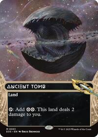 Ancient Tomb (0001) (Borderless) (1) [Edge of Eternities: Stellar Sights]