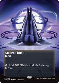 Ancient Tomb (0046) (Borderless) (46) [Edge of Eternities: Stellar Sights]