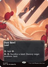 Dust Bowl (0057) (Borderless) (57) [Edge of Eternities: Stellar Sights]