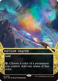 Meteor Crater (0026) (Borderless) (26) [Edge of Eternities: Stellar Sights]