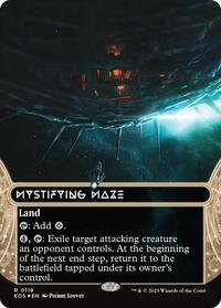 Mystifying Maze (0119) (Borderless) (Galaxy Foil) (119) [Edge of Eternities: Stellar Sights]