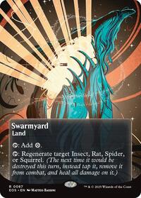 Swarmyard (0087) (Borderless) (87) [Edge of Eternities: Stellar Sights]
