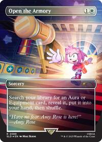 Open the Armory (2089) (Rainbow Foil) (2089) [Secret Lair Drop Series]