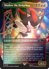 Shadow the Hedgehog (Rainbow Foil) (2086) [Secret Lair Drop Series]