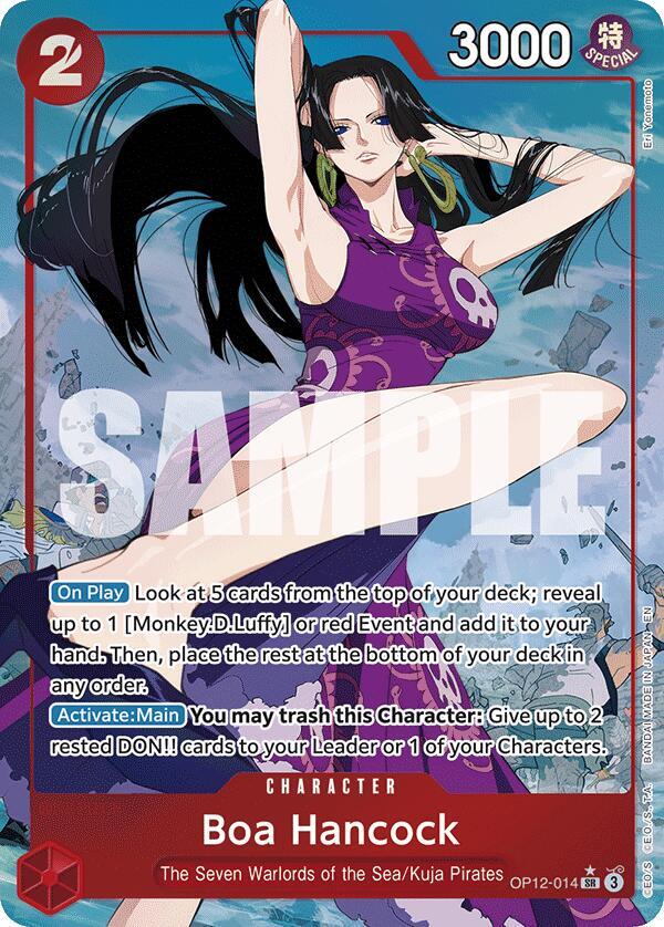 Boa Hancock (Alternate Art) (OP12-014) [Legacy of the Master]