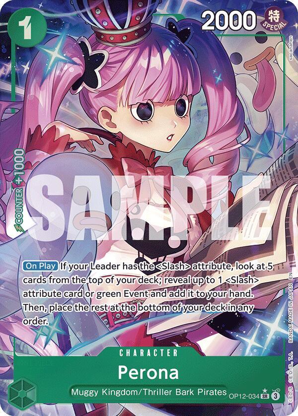 Perona (Alternate Art) (OP12-034) [Legacy of the Master]