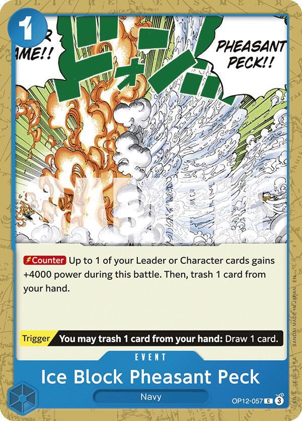 Ice Block Pheasant Peck (OP12-057) [Legacy of the Master]