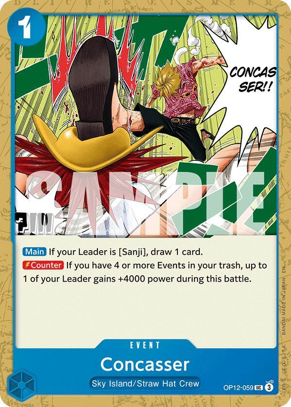 Concasser (OP12-059) [Legacy of the Master]