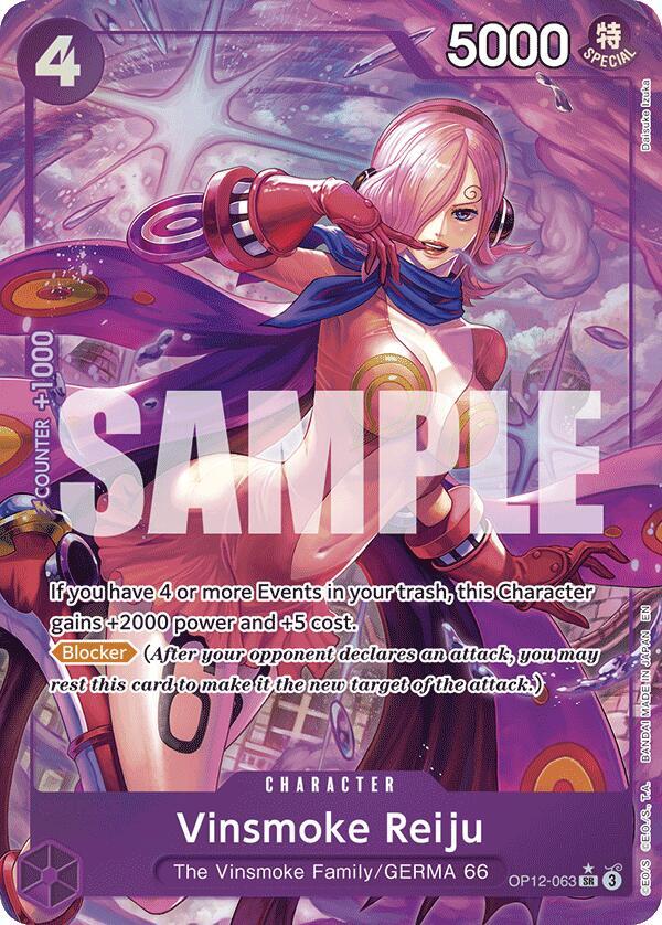Vinsmoke Reiju (Alternate Art) (OP12-063) [Legacy of the Master]