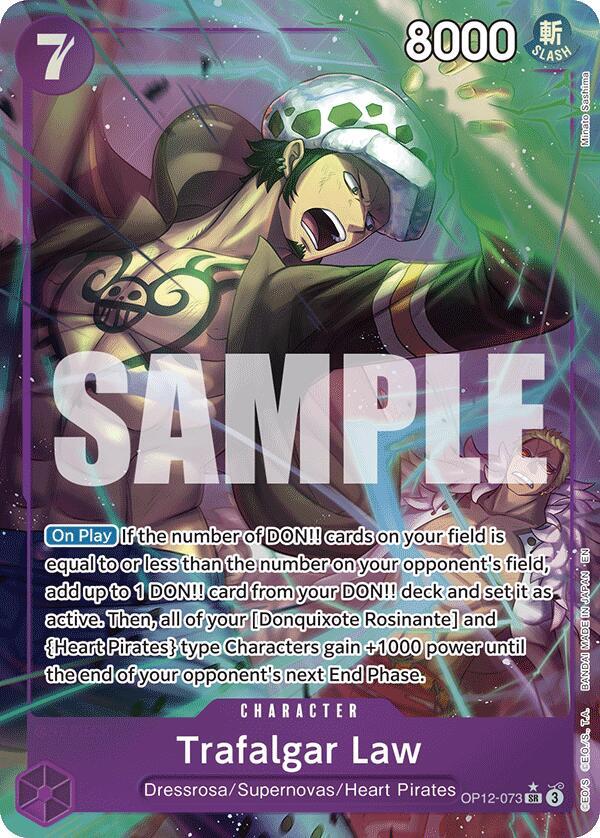 Trafalgar Law (073) (Alternate Art) (OP12-073) [Legacy of the Master]