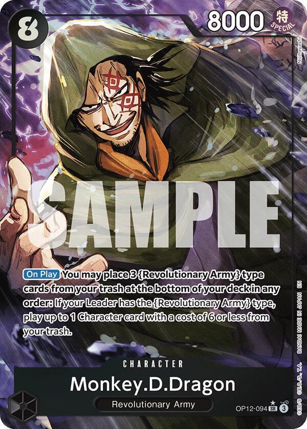 Monkey.D.Dragon (Alternate Art) (OP12-094) [Legacy of the Master]