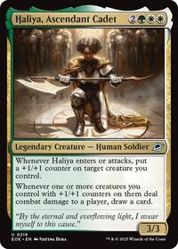 Haliya, Ascendant Cadet (218) [Edge of Eternities]