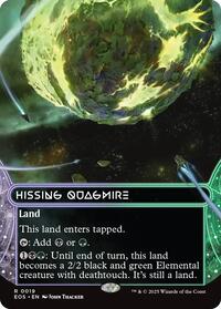Hissing Quagmire (0019) (Borderless) (19) [Edge of Eternities: Stellar Sights]