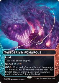 Wandering Fumarole (0045) (Borderless) (45) [Edge of Eternities: Stellar Sights]