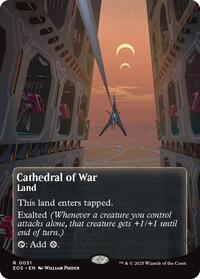 Cathedral of War (0051) (Borderless) (51) [Edge of Eternities: Stellar Sights]