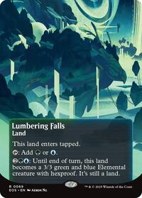 Lumbering Falls (0069) (Borderless) (69) [Edge of Eternities: Stellar Sights]