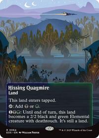Hissing Quagmire (0064) (Borderless) (64) [Edge of Eternities: Stellar Sights]