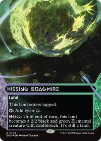 Hissing Quagmire (0109) (Borderless) (Galaxy Foil) (109) [Edge of Eternities: Stellar Sights]