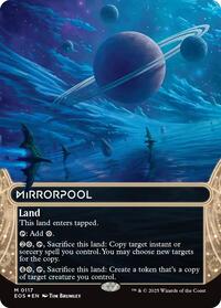 Mirrorpool (0117) (Borderless) (Galaxy Foil) (117) [Edge of Eternities: Stellar Sights]