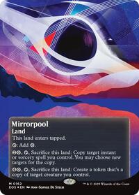 Mirrorpool (0162) (Borderless) (Galaxy Foil) (162) [Edge of Eternities: Stellar Sights]