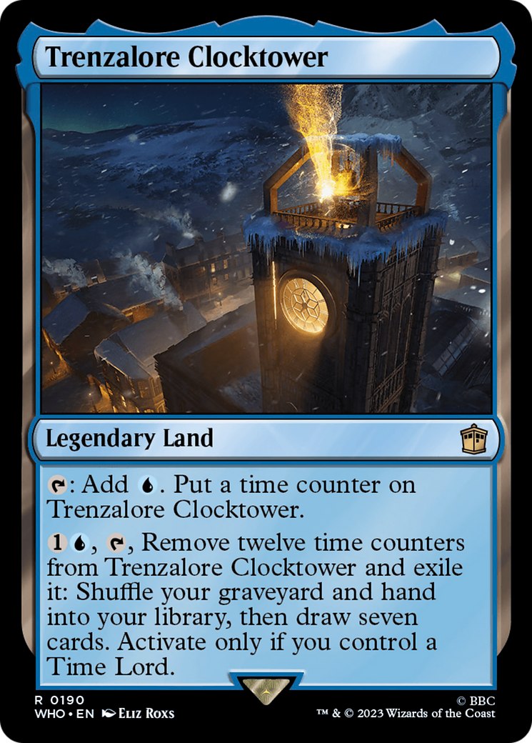 Trenzalore Clocktower (WHO-190) - Doctor Who Foil