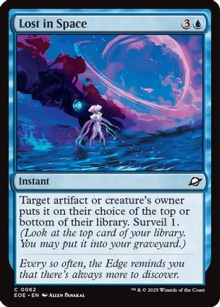 Lost In Space (EOE-062) - Edge of Eternities