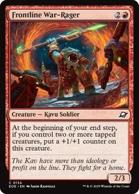 Frontline War-Rager (134) [Edge of Eternities]