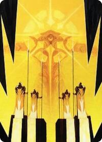 Hardlight Containment Art Card (4) [Art Series: Edge of Eternities]