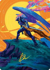 Astelli Reclaimer Art Card (Gold-Stamped Signature) (36) [Art Series: Edge of Eternities]
