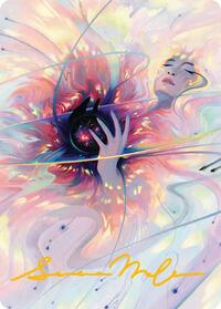 Beyond the Quiet Art Card (Gold-Stamped Signature) (38) [Art Series: Edge of Eternities]
