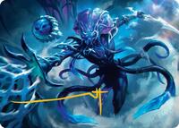 Illvoi Galeblade Art Card (Gold-Stamped Signature) (7) [Art Series: Edge of Eternities]