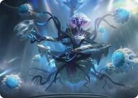 Mm'menon, the Right Hand Art Card (8) [Art Series: Edge of Eternities]