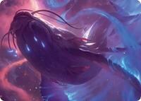 Starbreach Whale Art Card (9) [Art Series: Edge of Eternities]