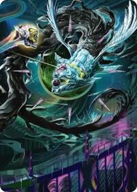 Quantum Riddler Art Card (39) [Art Series: Edge of Eternities]