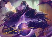 Embrace Oblivion Art Card (Gold-Stamped Signature) (13) [Art Series: Edge of Eternities]