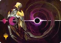 Gravkill Art Card (Gold-Stamped Planeswalker Symbol) (14) [Art Series: Edge of Eternities]