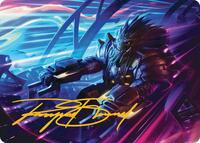 Tannuk, Steadfast Second Art Card (Gold-Stamped Signature) (19) [Art Series: Edge of Eternities]