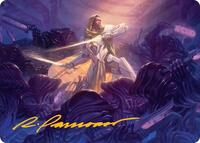 Syr Vondam, Sunstar Exemplar Art Card (Gold-Stamped Signature) (25) [Art Series: Edge of Eternities]