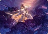Syr Vondam, Sunstar Exemplar Art Card (25) [Art Series: Edge of Eternities]