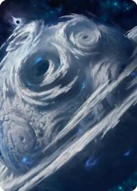 Uthros, Titanic Godcore Art Card (34) [Art Series: Edge of Eternities]