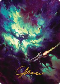 Blinkmoth Nexus Art Card (Gold-Stamped Signature) (42) [Art Series: Edge of Eternities]