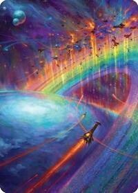 Cascading Cataracts Art Card (43/54) (43) [Art Series: Edge of Eternities]
