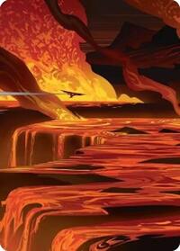 Blast Zone Art Card (48) [Art Series: Edge of Eternities]