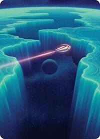 Cascading Cataracts Art Card (50/54) (50) [Art Series: Edge of Eternities]