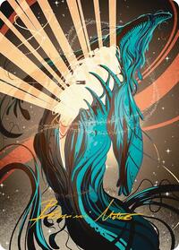 Swarmyard Art Card (Gold-Stamped Signature) (54) [Art Series: Edge of Eternities]