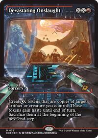 Devastating Onslaught (0361) (Showcase) (361) [Edge of Eternities]