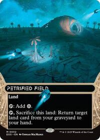 Petrified Field (0032) (Borderless) (32) [Edge of Eternities: Stellar Sights]